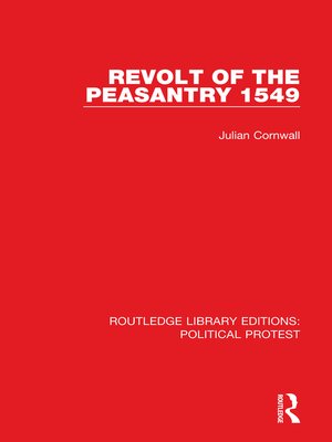 cover image of Revolt of the Peasantry 1549